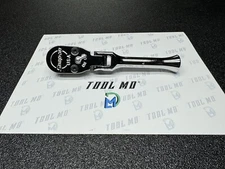 Snap-on Tools USA NEW 1/2" Drive Chrome Stubby Flex Head Ratchet SKF80A