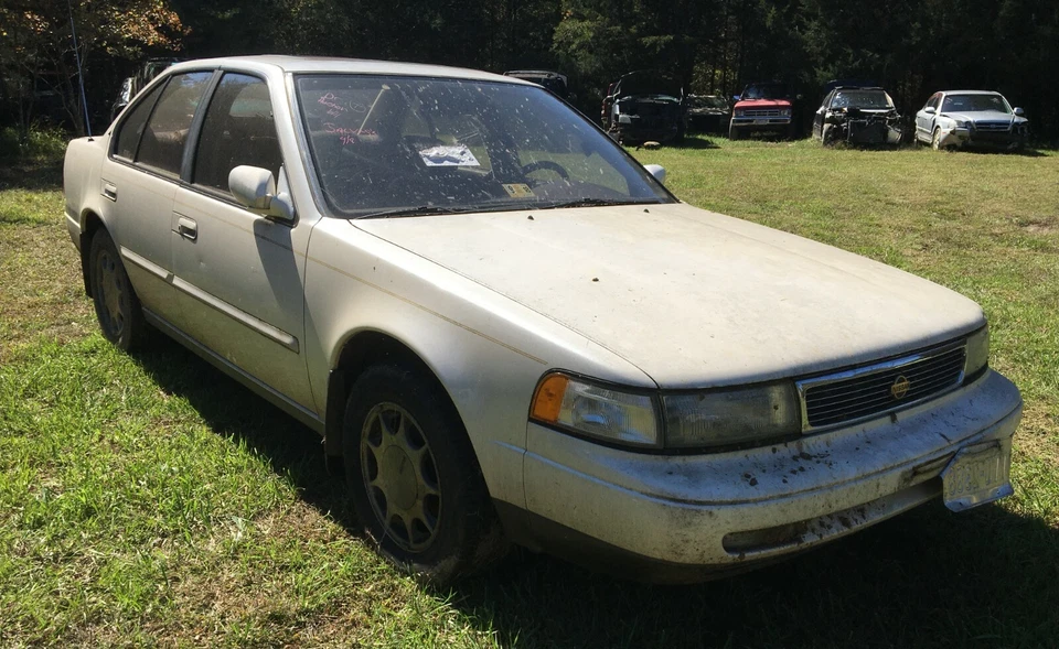 89-94 1994 NISSAN MAXIMA CINTURÓN SEGURIDAD TRASERO IZQUIERDO RETRACTOR BRONCEADO Foto 3 de 3
