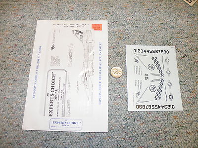 Experts Choice decals 1/48 48-18 F-16 Mich ANG 191 FIG Wolves  K9