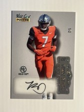 2022 Wild Card Matte Romeo Doubs Rookie Autograph 1/2 New England Patriots ??. rookie card picture