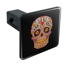 Skull Day Of The Dead Southwestern Tow Trailer Hitch Cover 1.25 Inch Receivers Skull Day Of The Dead Southwestern Tow Trailer Hitch Cover 1.25 Inch Receivers