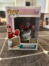 Funko POP! Disney La Sirenita SEBASTIÁN #1239 ¡EXCLUSIVO! Figura Vinilo 