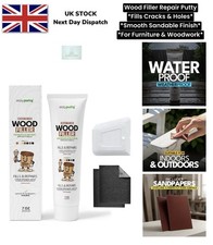 Wood Filler Putty Repair Cracks Holes Smooth Sandable Finish Furnitur