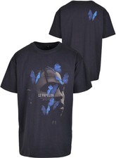 MT Upscale T-Shirt Le Papillon Oversize Tee  Navy