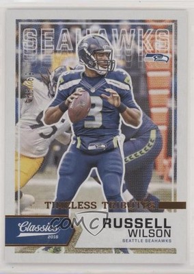 2016 Panini Classics Timeless Tributes Bronze 69/99 Russell Wilson #71 o7m