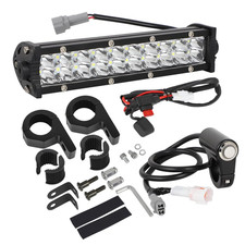 Autovic Front Light Bar Kit Motorcycle Adjustable Light Bar Kit Mounting