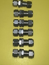 Lot of 6 Swagelok SS-1010-61 Bulkhead Union 5/8" tube x 5/8" tube New/No Box