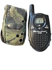 Midland 22 Channel Walkie Talkie G-226 with backlit LCD Fully Tested.