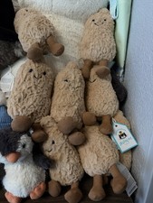 Jellycat AMUSEABLE PEANUT Plush Stuffed Food 100 Authentic New