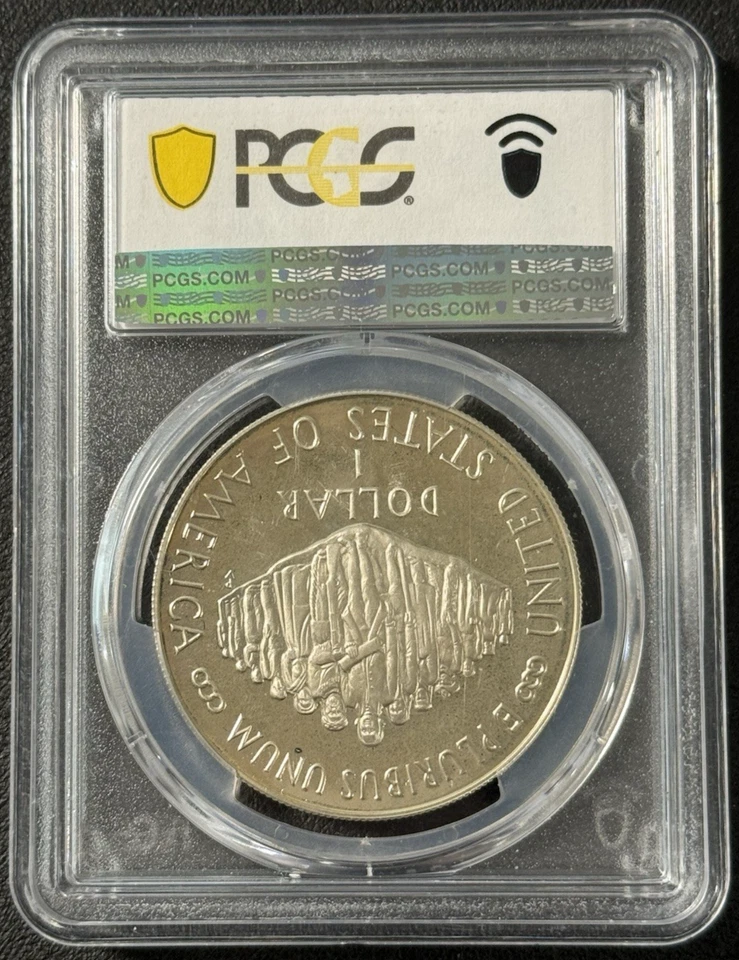 1987-S $1 US Constitution 200th Anniversary Commemorative PCGS PR 68 DCAM!! - Image 2 of 2