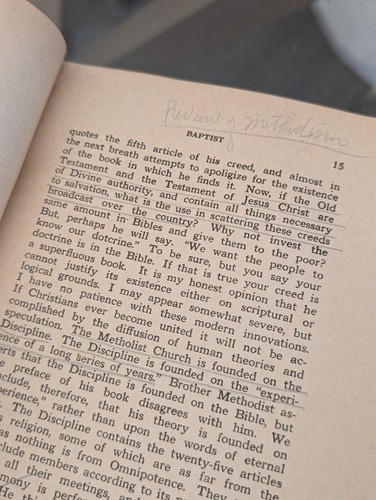 The Great Controversy Ashley Johnson Bible College Baumer 1939 Religions Sects - Foto 14 di 16