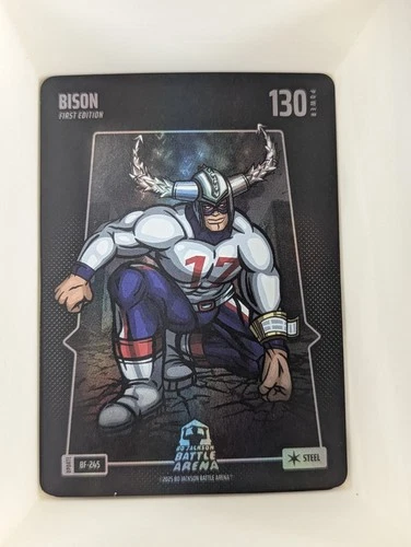 Bo Jackson Battle Arena Update STEEL BATTLE FOIL "BISON" -JOSH ALLEN