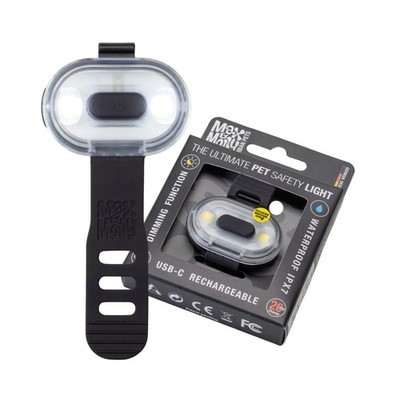 Max & Molly  Matrix 2.0 Ultra LED - Sicherheitslicht Black Hundelicht Hund Neu
