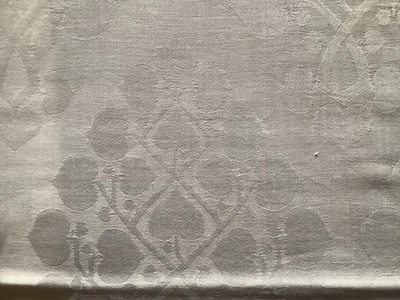 Antike Kopfkissenbezüge Damast Lochstickerei um 1930 Weisswäsche Antiquität - Bild 1 von 3