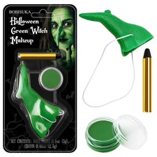 Witch Face Paint Fake Nose Kit for Halloween Kids Adults Cosplay Makeup