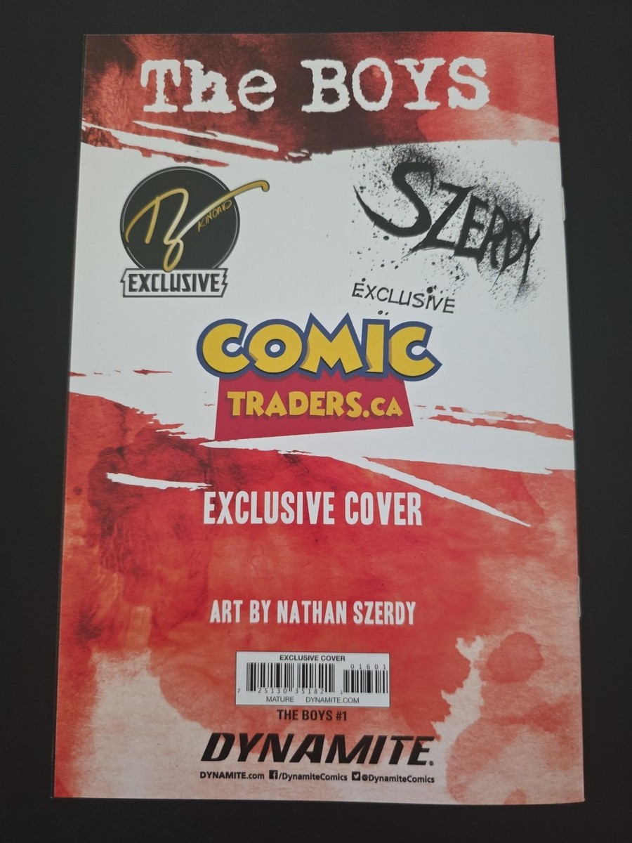 The Boys #1 Starlight Virgin Variant Nathan Szerdy NYCC 2025 Excl