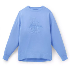 Disney Parks Mickey Mouse Pullover Sweatshirt for Women Size XL Blue New