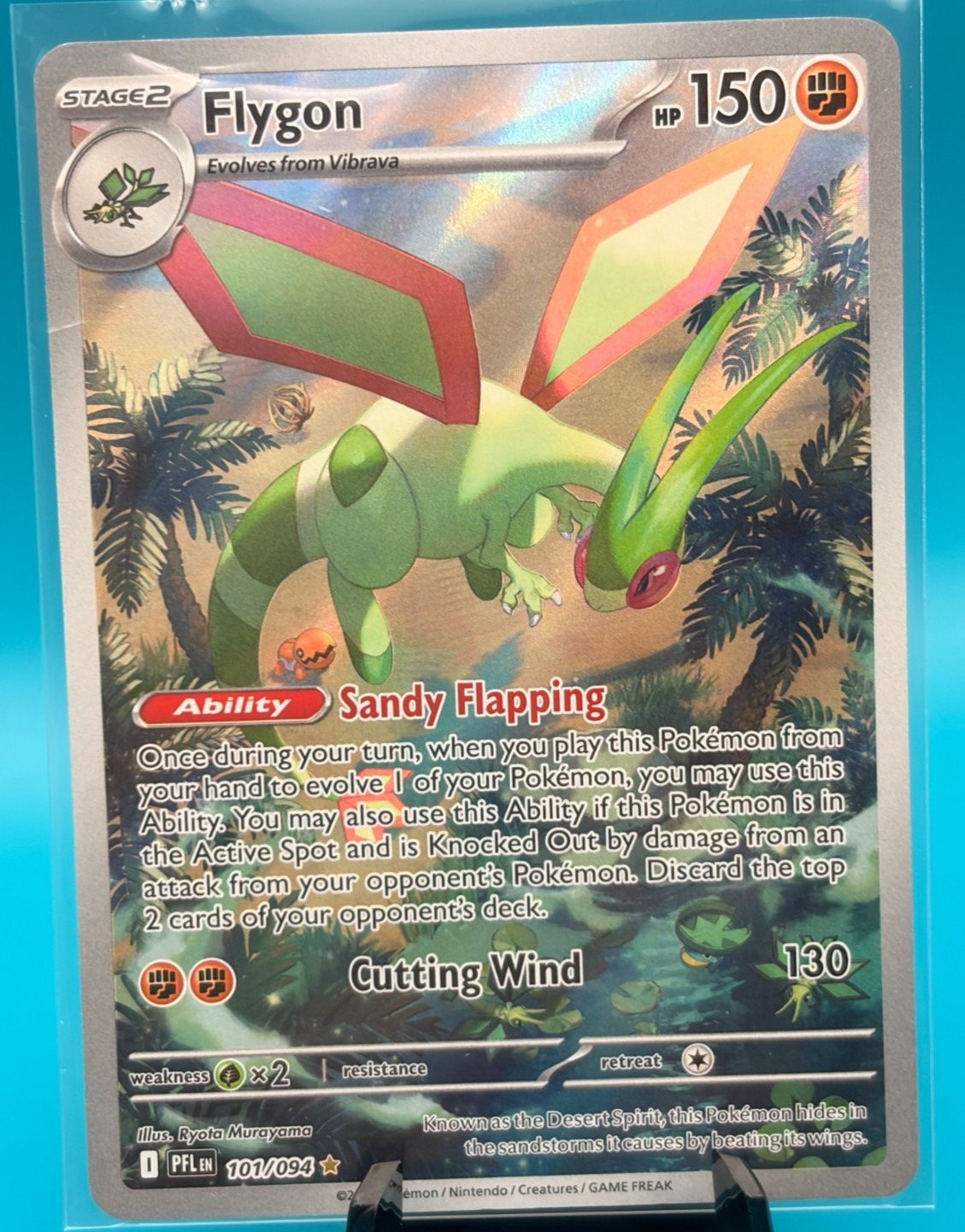 Flygon 101/94 Pokemon Full Art  