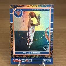 2024-25 Panini Haunted Hoops Mikal Bridges #50 Holo Webs New York Knicks NBA