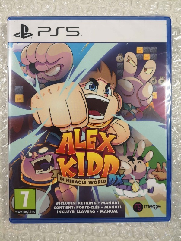 ALEX KIDD IN MIRACLE WORLD DX PS5 EURO NEW (GAME IN ENGLISH/FRANCAIS/DE/ES/IT/PT