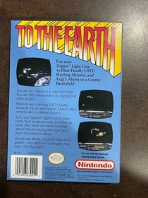 To the Earth Nintendo NES Complete CIB - MINTY!!