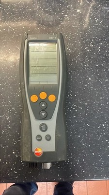 TESTO 327-1 Abgasverbrennungsanalysator SN:02027786 Ersatzteile/Reparaturen (nicht geprüft)
