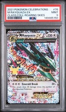 M Rayquaza EX 76/108 Celebrations: Classic Collection Holo for