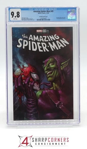 2020 MARVEL COMICS AMAZING SPIDER-MAN #49 PARRILLO VARIANT COVER CGC 9.8