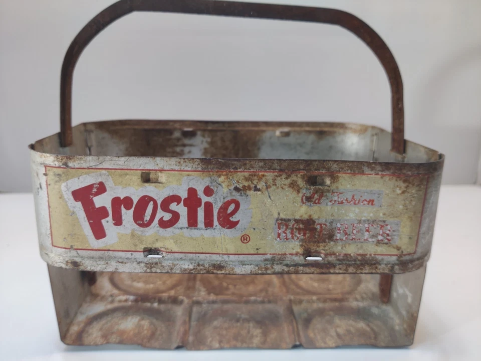 VINTAGE FROSTIE 6-PACK CARRIER METAL - Image 3 of 4