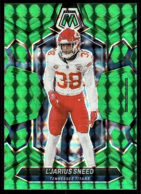 2024 Panini Mosaic Mosaic Green #217 L'Jarius Sneed - FB