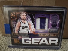 2024-25 Panini Silhouette - Nba Gear Domantas Sabonis #NG-SAB Bronze /99 (MEM)