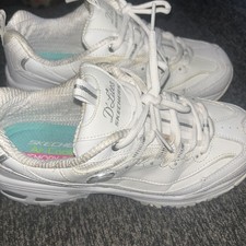 Skechers D'lites Fresh Start Memory Foam Sneakers Women's 8 Wide