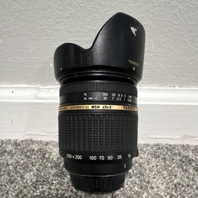 Tamron AF 18-250mm f/3.5-6.3 Di II Zoom Macro Lens Auto/Manual Focus 62mm