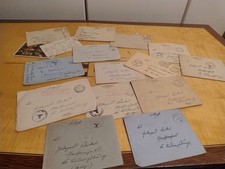 Feldpost Konvolut 16 Teile- 2.Weltkrieg/ Feldpostkarten- Kell p400