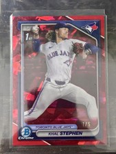 2024 Bowman Chrome Draft Sapphire Edition - Khal Stephen #BDC-59 Red /5 (RC)