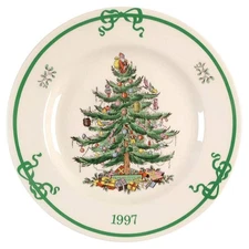 Spode Christmas Tree 1997 Collector Plate 7202335