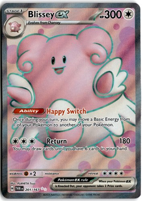#ad Blissey ex Ultra Rare SV06: Twilight Masquerade 201 167 NM $4.32