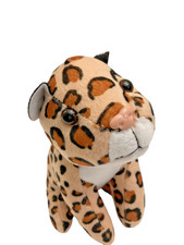 Toy Works Jungle Leopard Cheetah 7" Stuff Plush Animal Small Big Cats NEW