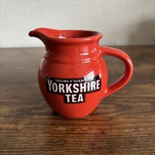 Yorkshire Tea Taylors of Harrogate Ceramic Red Milk Jug