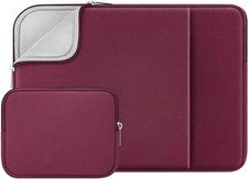 16 Inch Laptop Sleeve Soft Case with Front Pocket  Accessories Pouch for 16" Ma