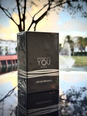Armani Stronger With You Freeze   Eau de Toilette Spray 100 ml / 3.4 oz