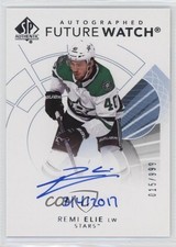 2017 SP Authentic Future Watch Inscriptions 15/999 Remi Elie (3/4/2017) Auto m0p