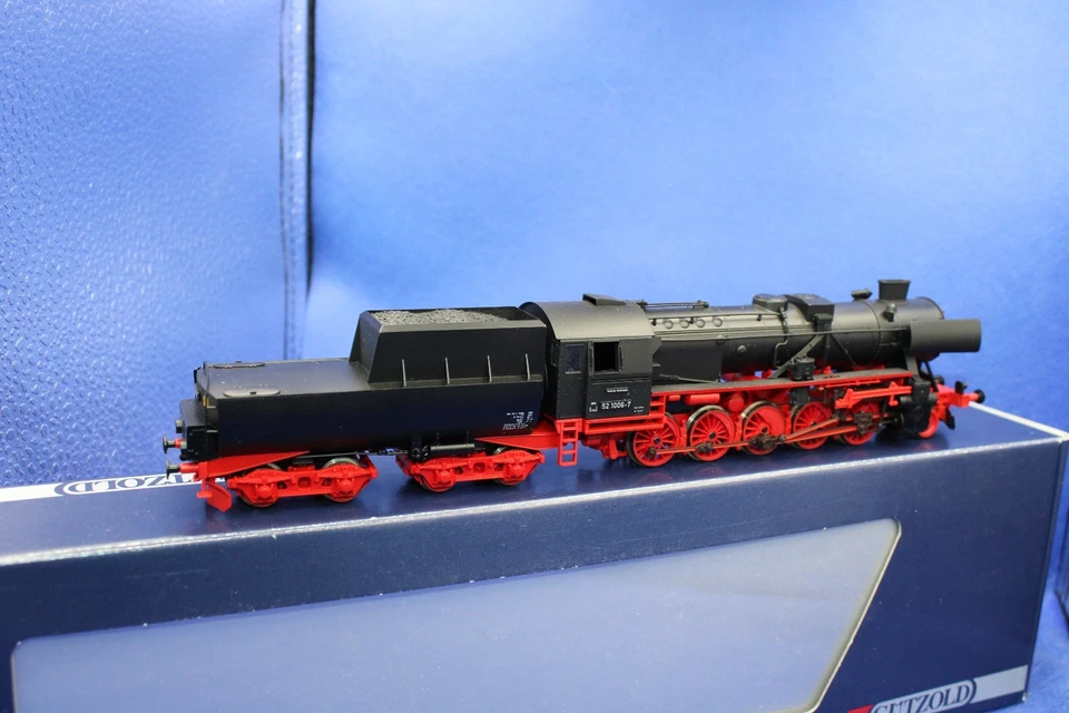 Gützold 45101 Spur H0 Dampflok BR 52 1006-7 Wannentender Lichtwechsel/OVP - Bild 4 von 4
