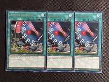 3x YuGiOh! - Limiter Removal AMDE-EN053 Rare 1st Edition Near Mint