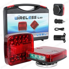 Wireless Magnetic Trailer Tail Light Kit Rechargeable Towing Light Kit Wireless Magnetic Trailer Tail Light Kit Rechargeable Towing Light Kit