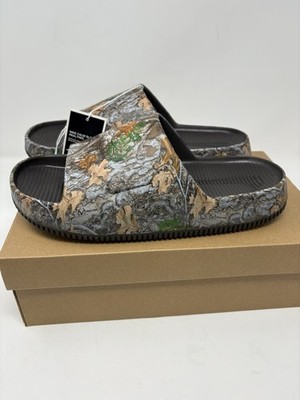 Nike Calm Slide Sandals M10/W11 Realtree Camo Edge Baroque Brown IB2885 200 NEW