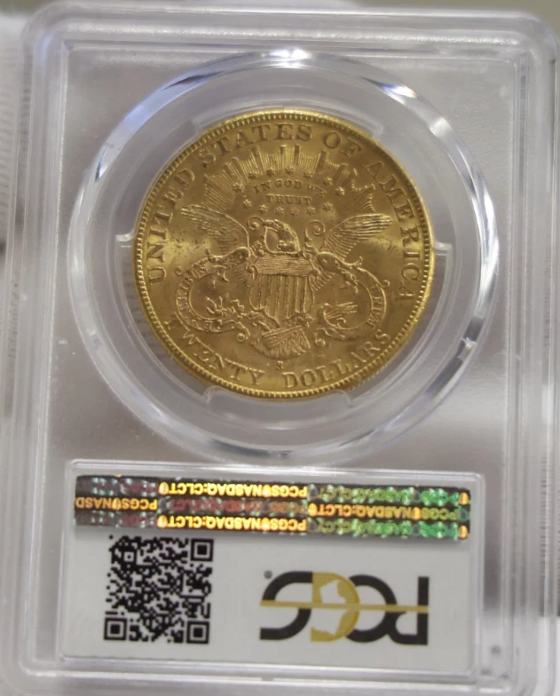 Pieza de oro Liberty 1903 S US $20 doble águila graduación profesional MS62 Foto 3 de 3