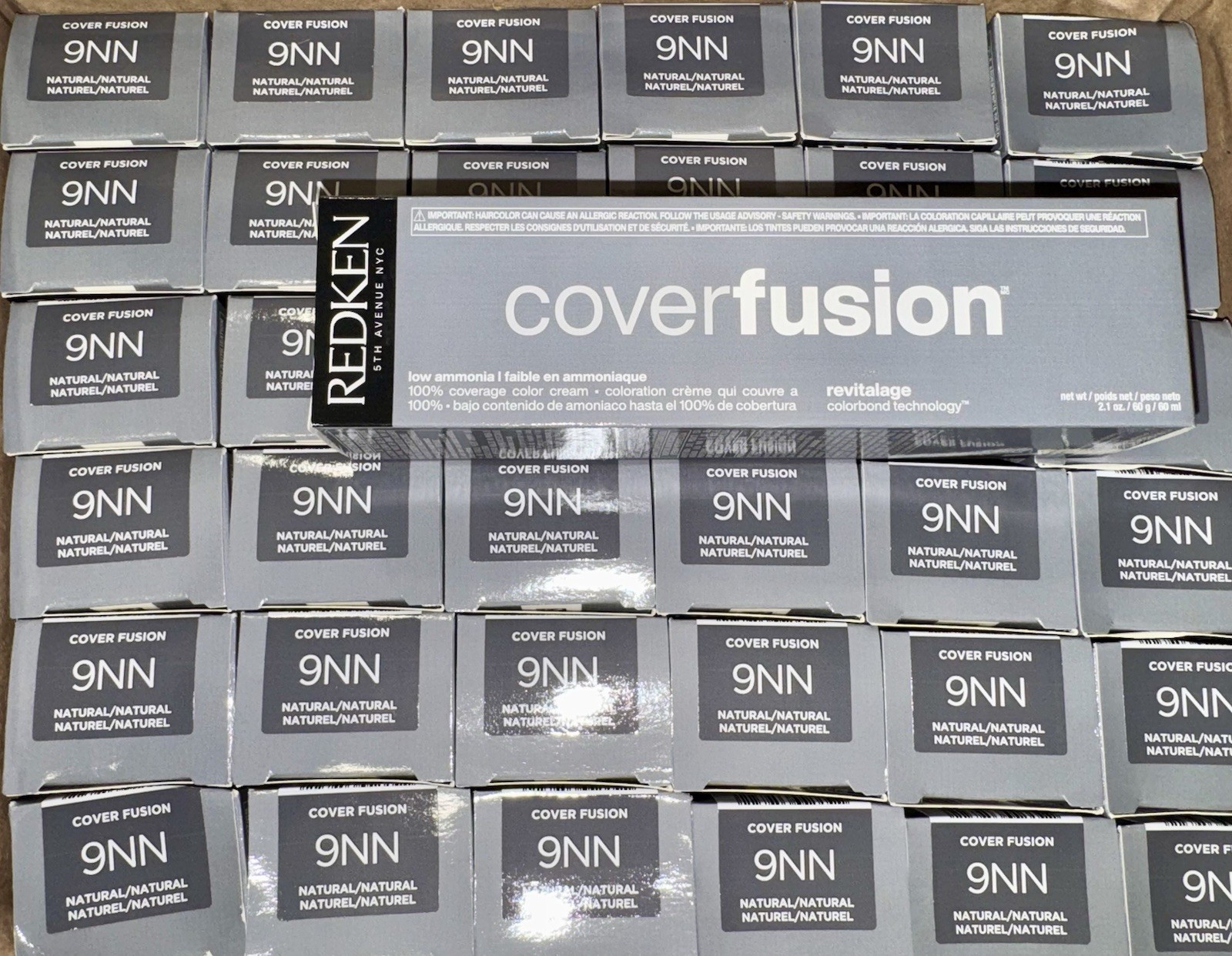 1 Redken 9NN NATURAL Cover Fusion Low Ammonia 100% Coverage Permanent Hair Color