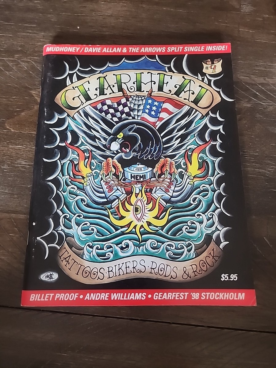 GEARHEAD ギアヘッド マガジン #9 tattoo hot rod GEARHEAD ギアヘッド マガジン #9 tattoo hot rod 1999 Spring
