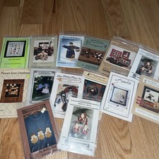 Quilt  Craft Seasonal Pattern Lot New